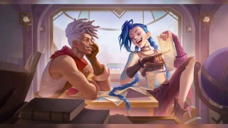 Джинкс и экко арт