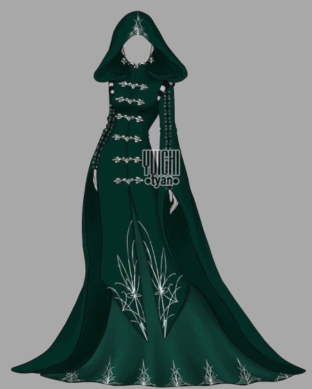 Платья референс Готика
