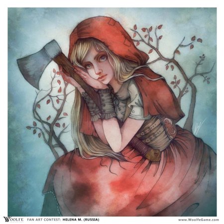 Красная шапочка Woolfe