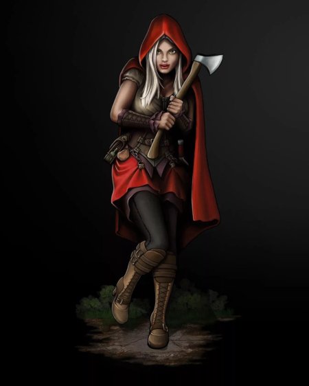 Красная шапочка Анна Ивженко