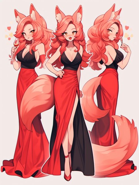 Секси Чиби демон девушка