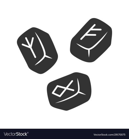 Руны на Камне вектор