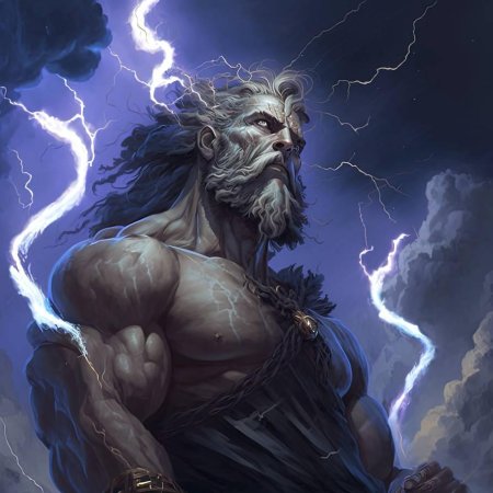 Зевс Бог грома и молнии
