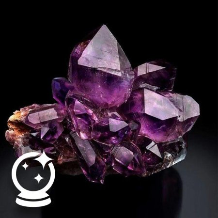 Камень аметист фиолетовый кварц