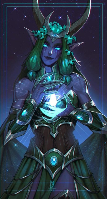 Изера варкрафт арт