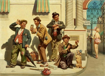 Американские иллюстраторы 20 века Norman Rockwell
