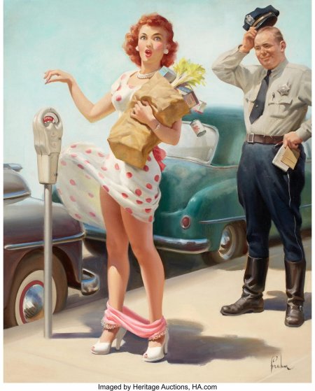 Арт Фрам художник пин-ап