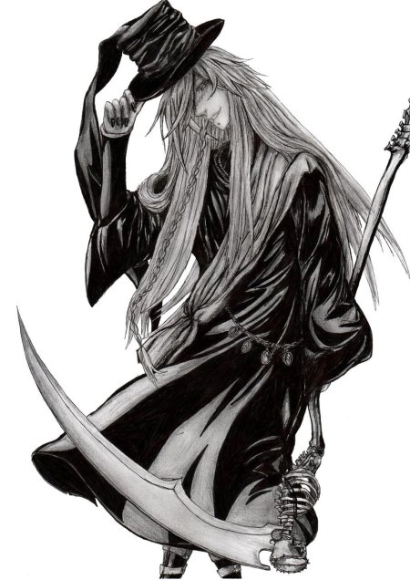 Тёмный дворецкий Гробовщик Жнец