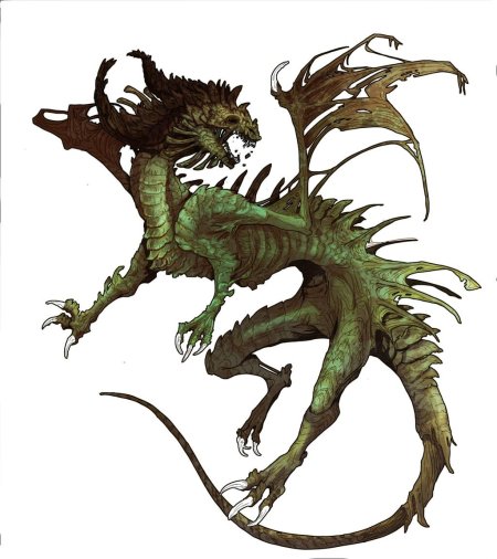 Дракон зомби