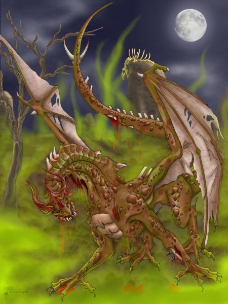 Зомби дракон ДНД