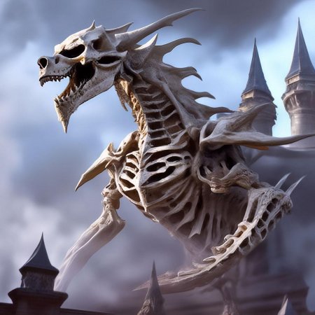 Костяной дракон Оверлорд