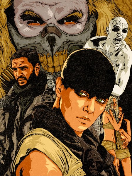Mad Max Fury Road Art