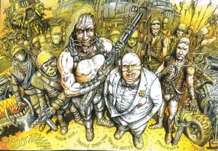 Безумный Макс дорога ярости каннибал