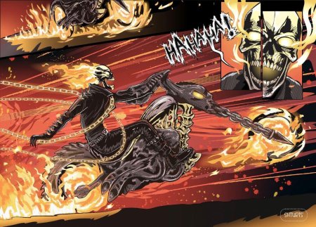 Призрачный гонщик робби рейес