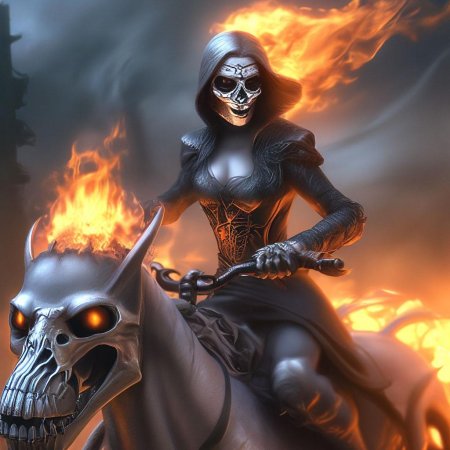 Призрачный гонщик арт