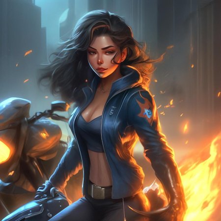 Девушка гонщица