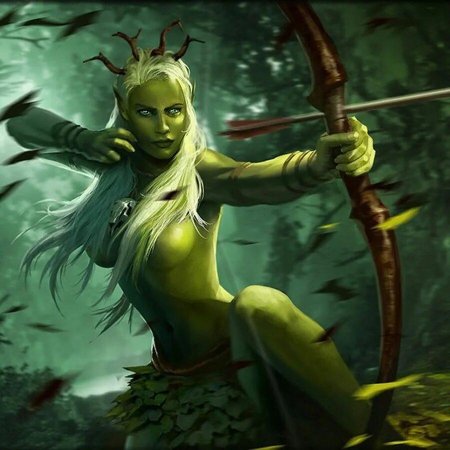Моренн дриада ведьмак
