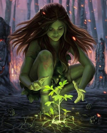 Ведьмак дриады