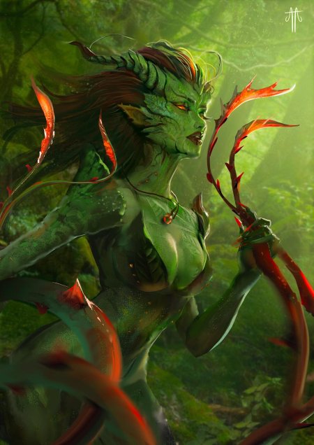 Ведьмак дриады