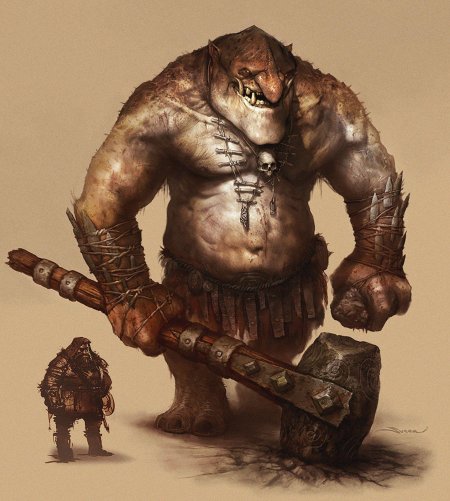 Пещерный Тролль ДНД