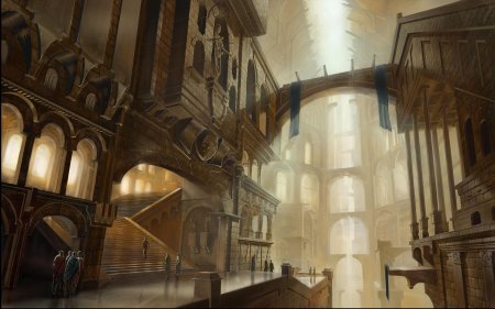 Архитектура Gothic Steampunk арт