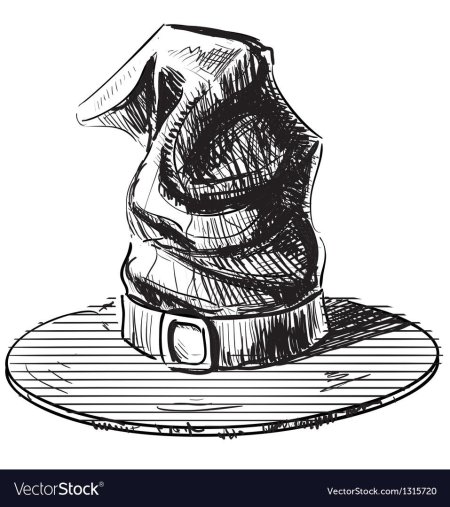 Набросок шляпы