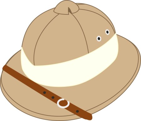 Пробковый шлем сафари