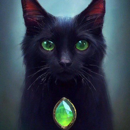 Черная кошка