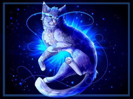 Коты Воители синяя звезда