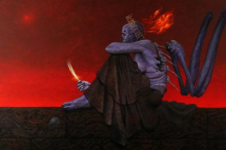 Уэйн Барлоу картины ад