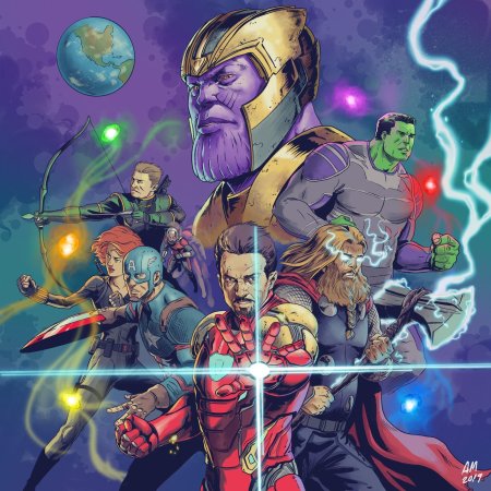 Вселенная Марвел Танос