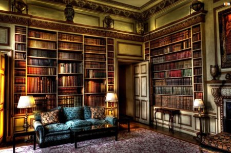 Библиотека в замке