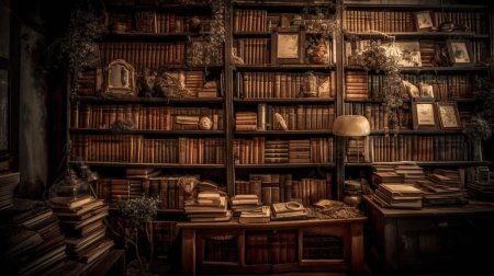 Библиотека фон