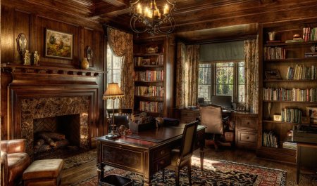 Викторианский стиль интерьера в Англии 19 века