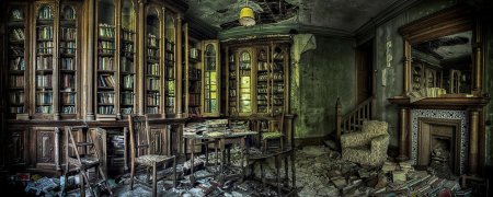 Заброшенная библиотека