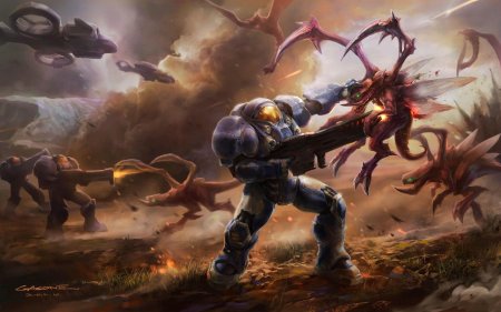 STARCRAFT 2 Терраны и Зерги