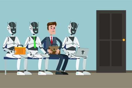Роботы вытесняют людей