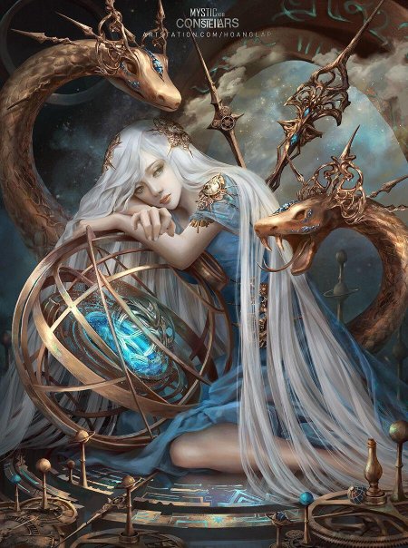 Змееносец арт девушка