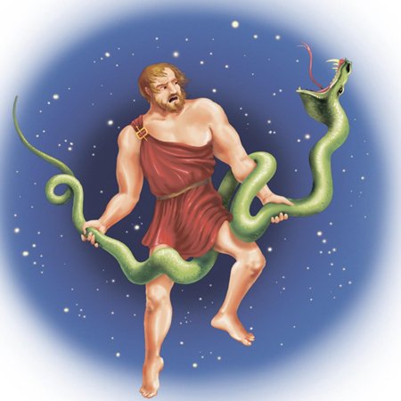 13 Созвездие зодиака Змееносец