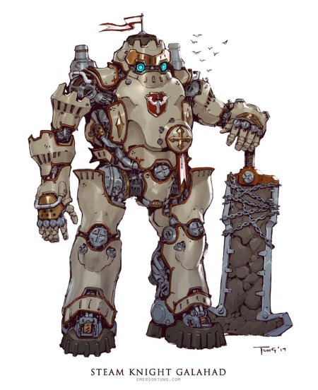 Стимпанк робот