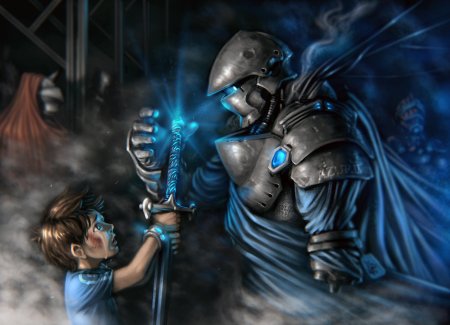 Рыцарь голем арт