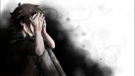 Грустный арт