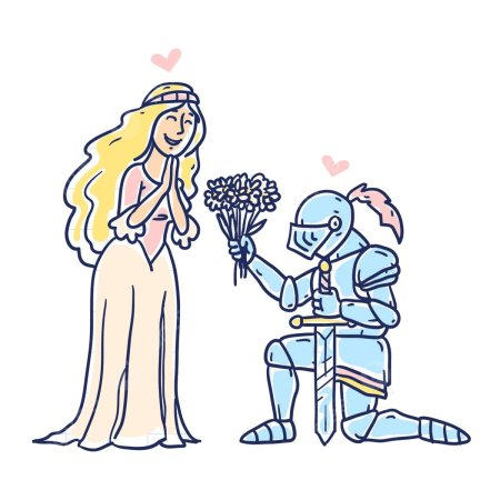 Рыцарь перед дамой