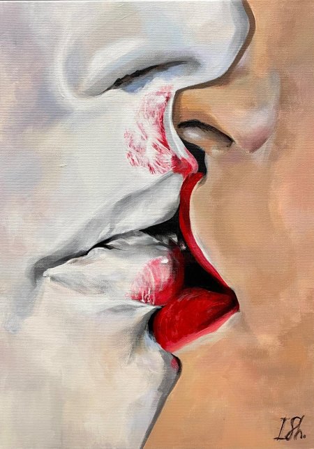 Поцелуй в живописи