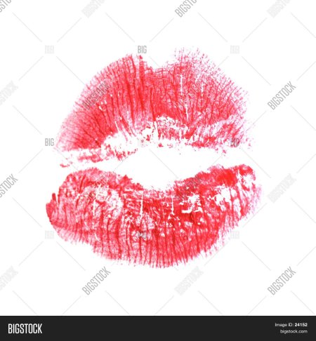 Отпечаток помады