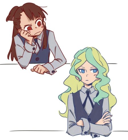 Академия ведьмочек Акко и Диана