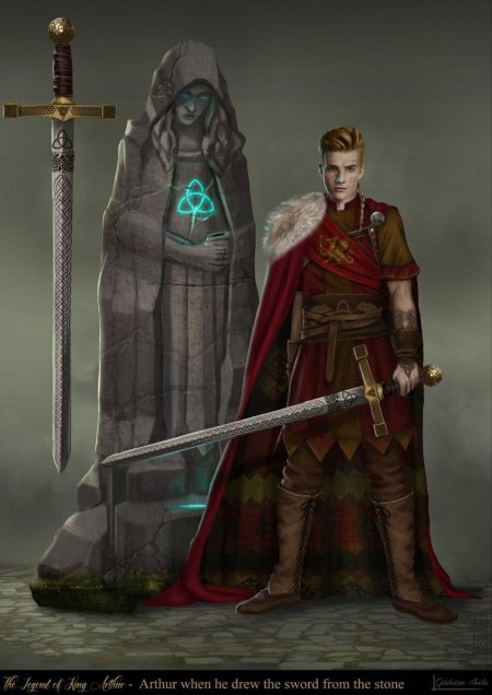 Король Артур арт фэнтези