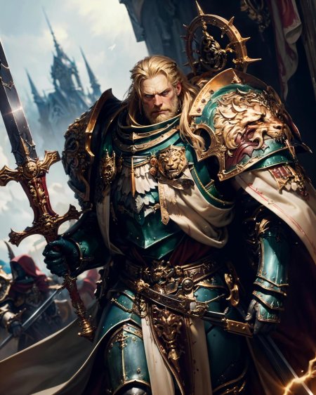 Warhammer 40000 Lion el'Jonson