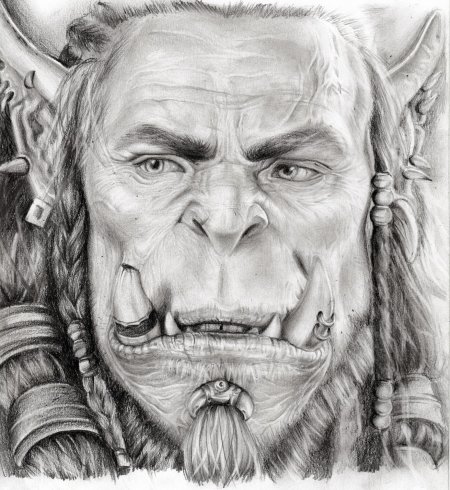 Орк рисунок