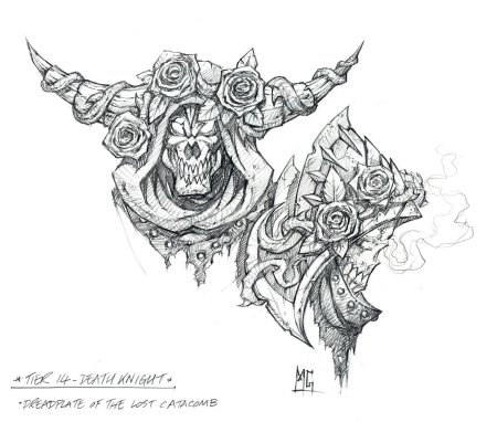 Орк варкрафт Татуировка